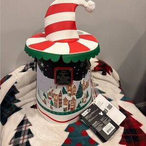 Loungefly Red and White Nightmare Before Christmas Hat Bag